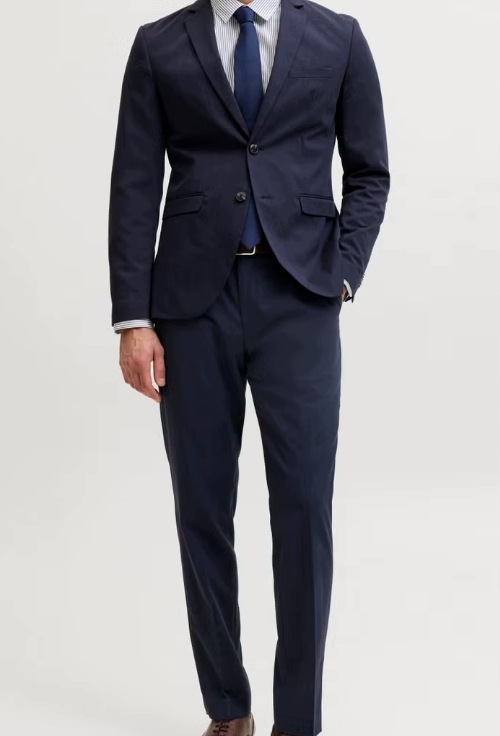 Jack Jones Jprfranco Střih slim oblek 46