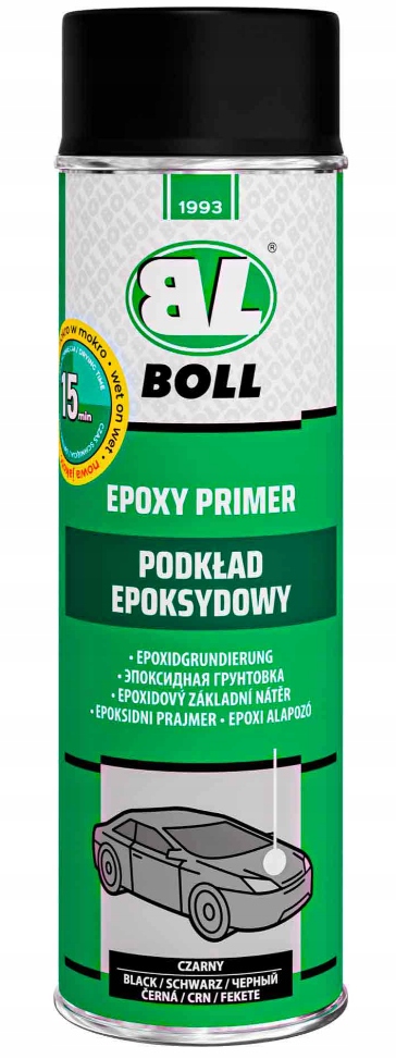 BOLL podkład epoksydowy spray 500 ml czarny antykorozyjny do konserwowania