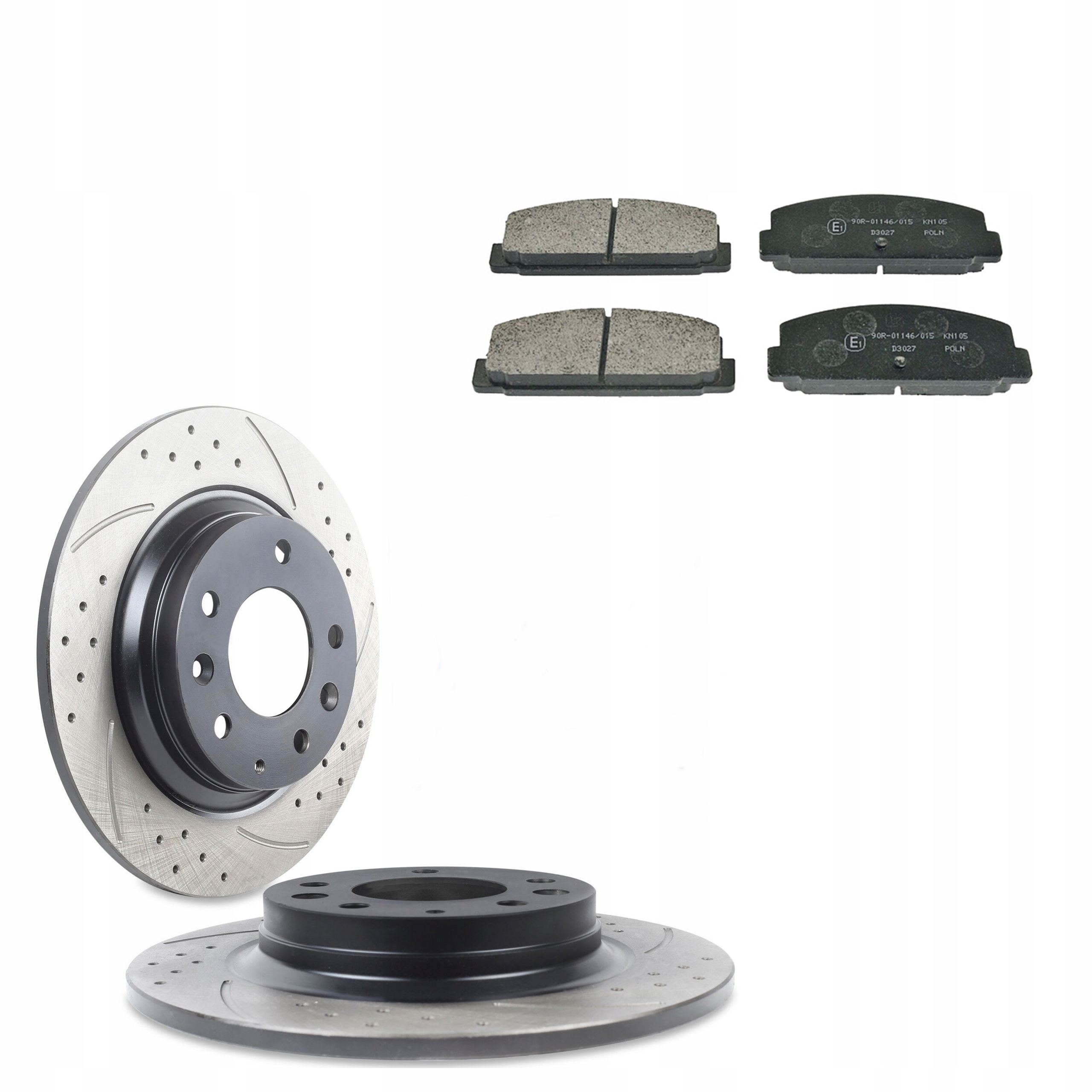 

Tarcze Nawiercane Sport klocki tył Mazda 6 Gg Gh