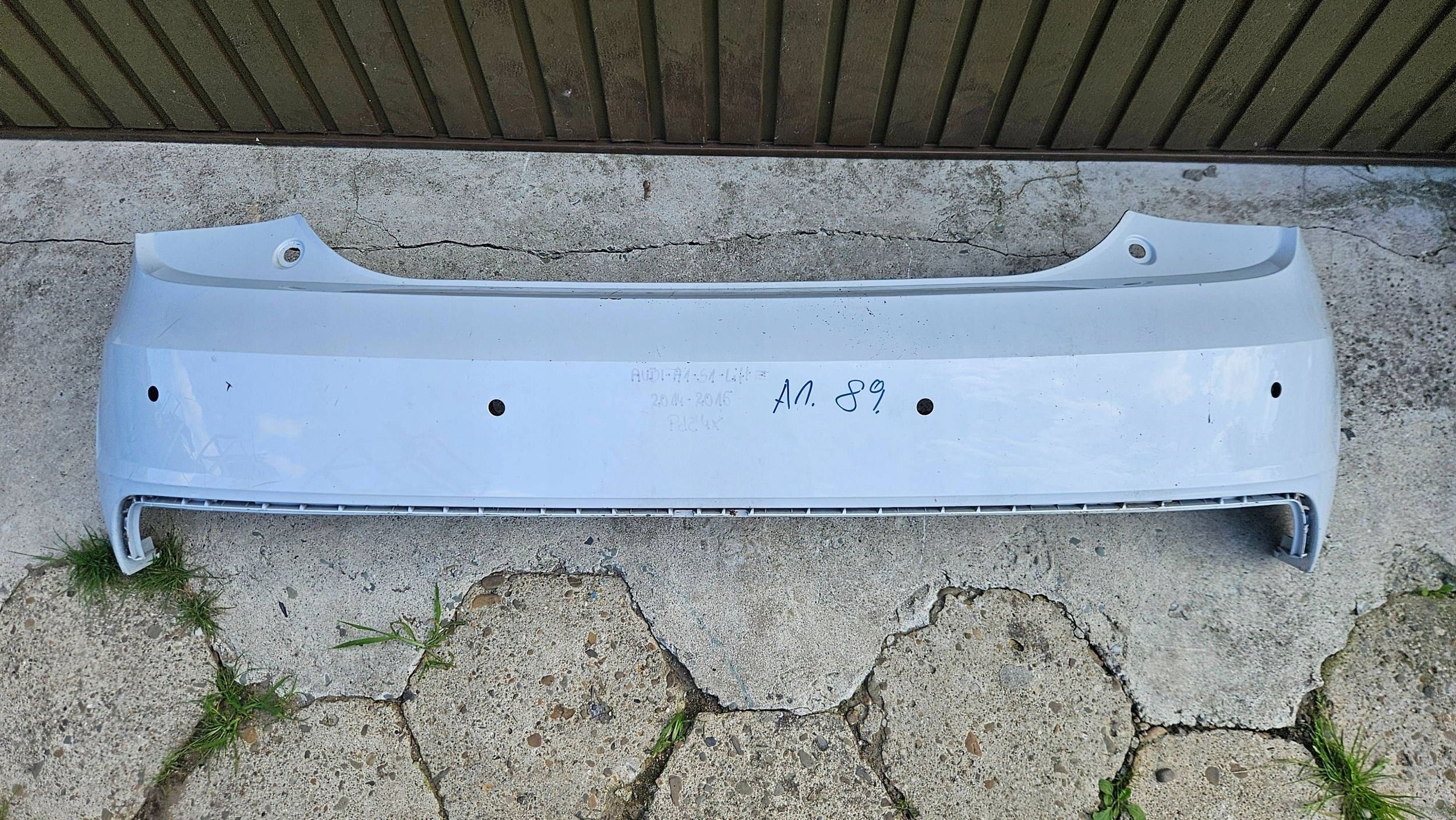 Audi A1 Lift Stoßstange hinten heck