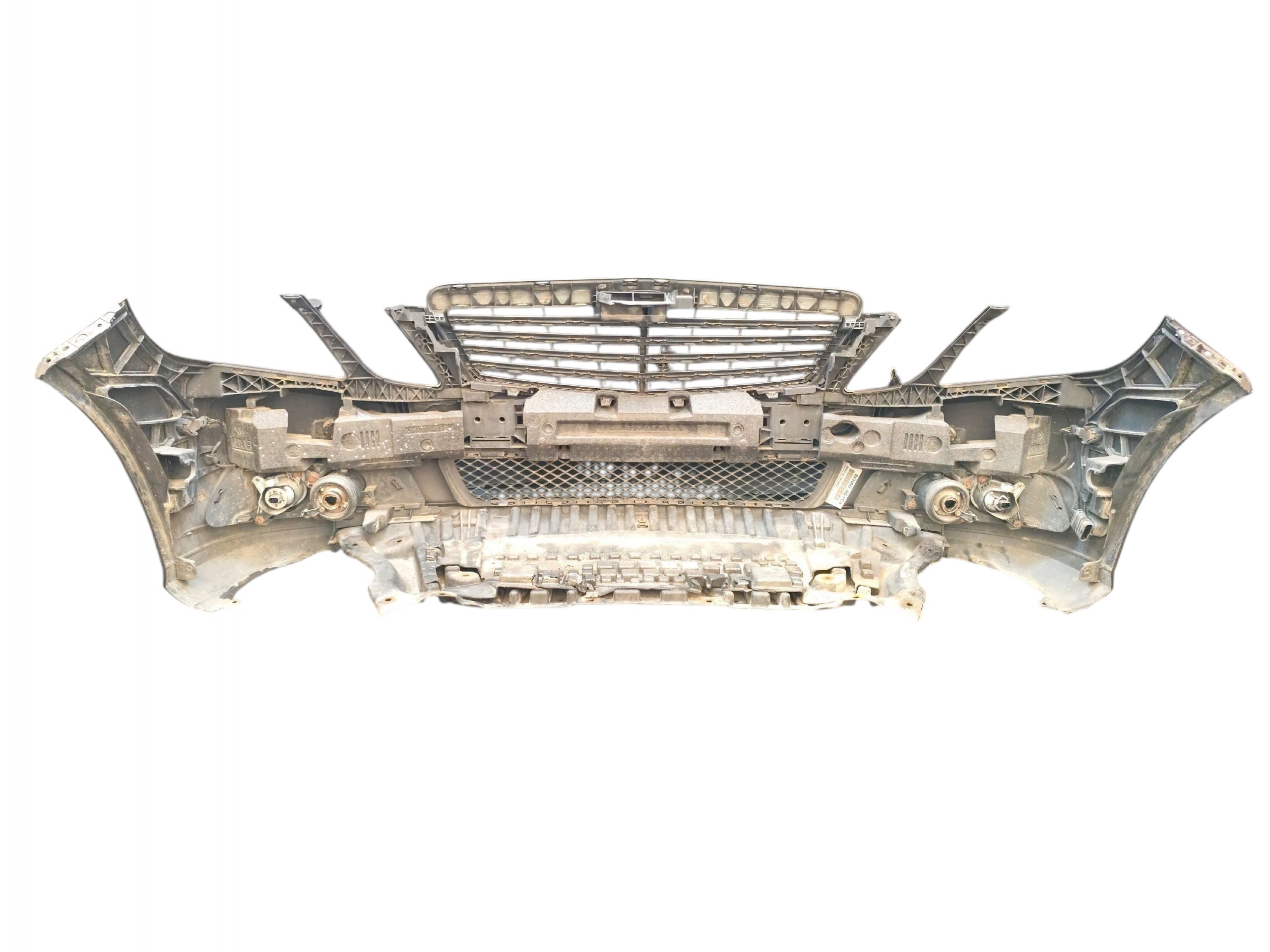 bumper front front complete grille MERCEDES E W212 LAK: 497 (09-12)