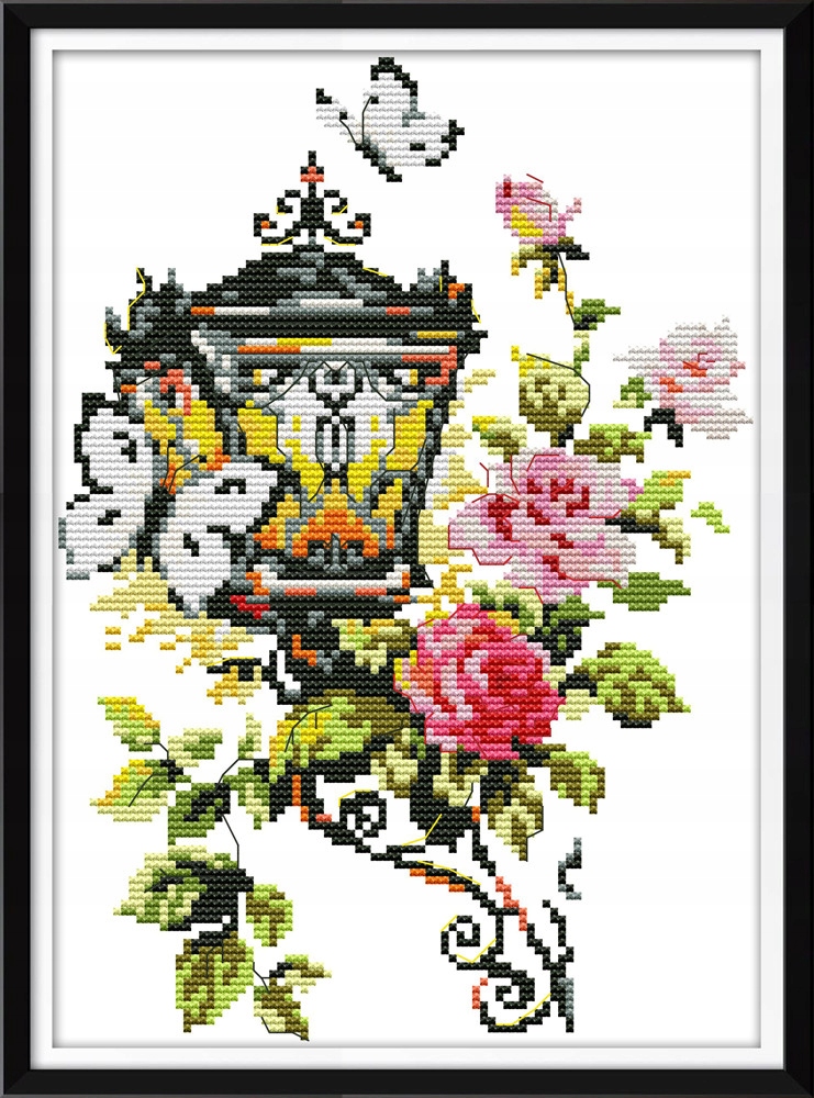 Kanva s potiskem- kanva, mulina, sada