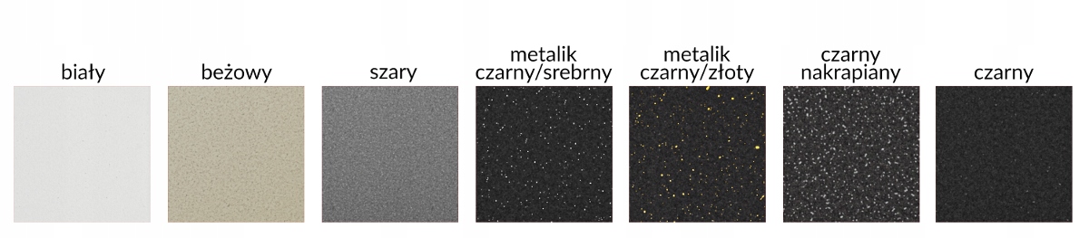 MEXEN PEDRO DŘEZ GRANITOVÝ SIPHON ČERNÝ Materiál vyrobený ze žuly