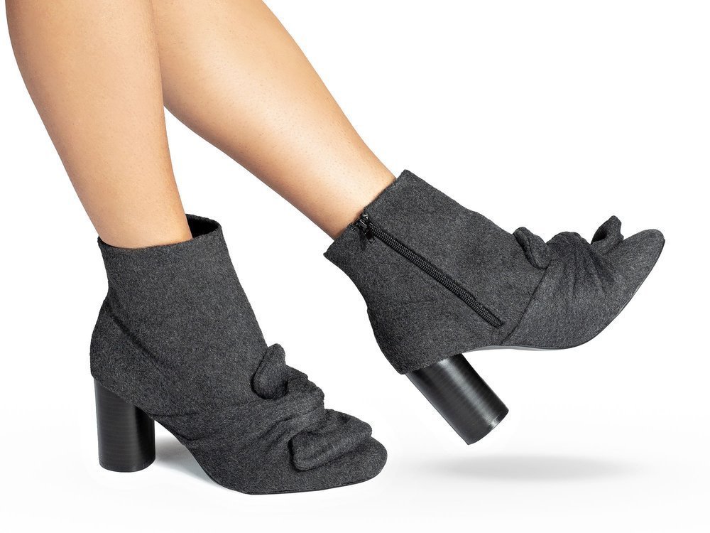 

Botki Damskie Zara Filcowe Sezon Wiosenny 37