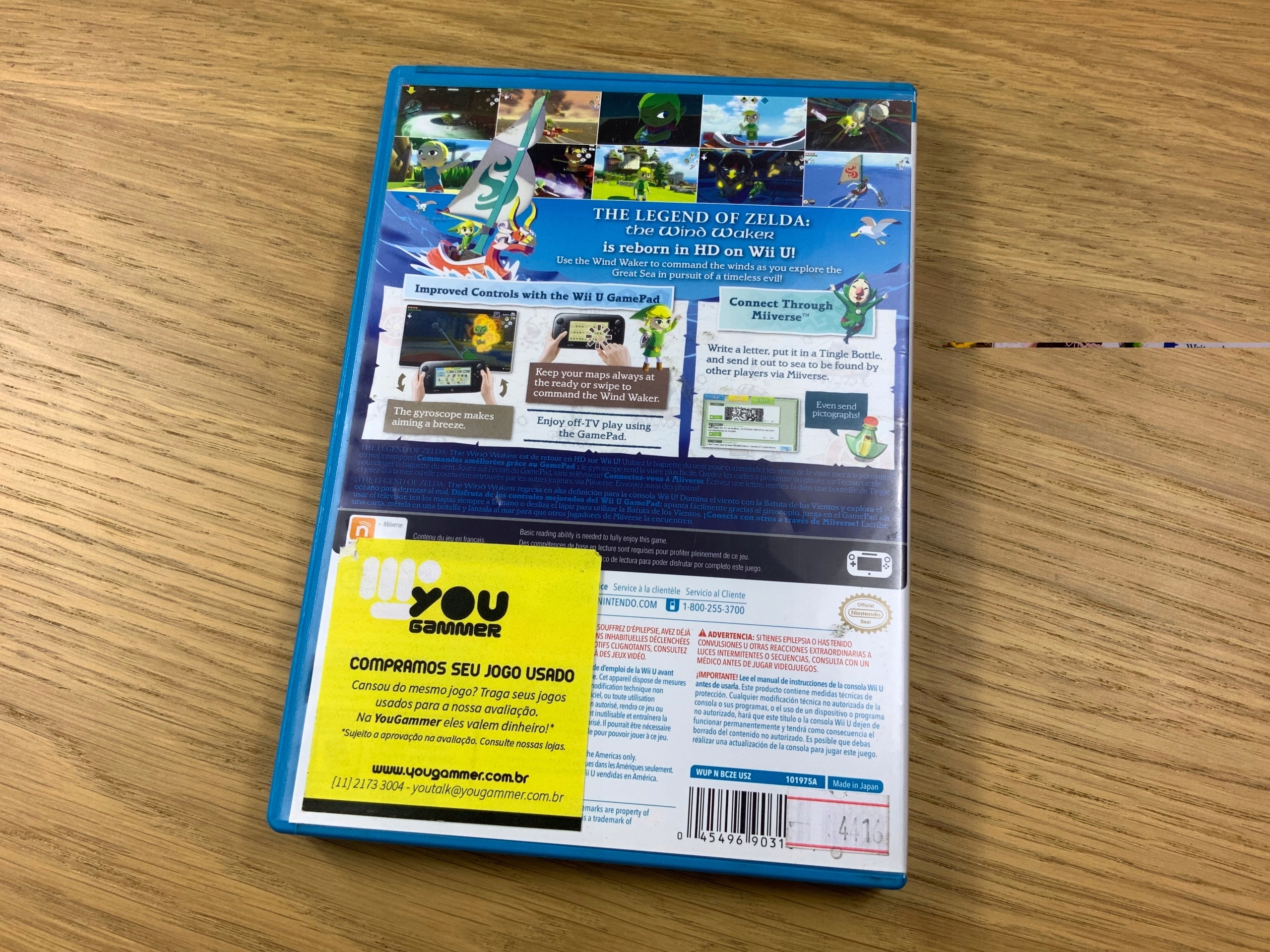 RHR LEGEND OF ZELDA WIND WALKER płyta ideał TYLKO NTSC WIIU Wydawca Nintendo