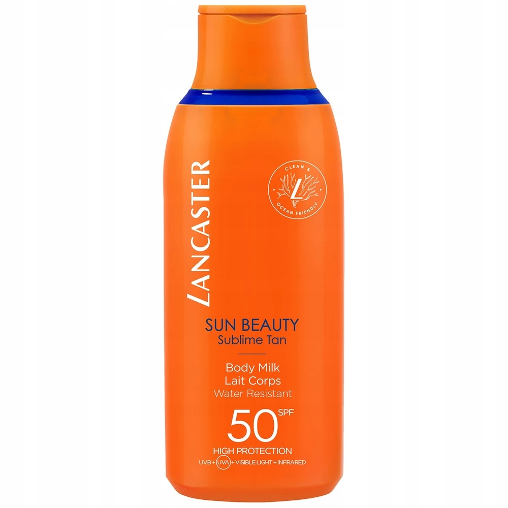 Vysoká ochrana SPF50 Mléko na opalování Lancaster 175 ml pro zdravou pokožku