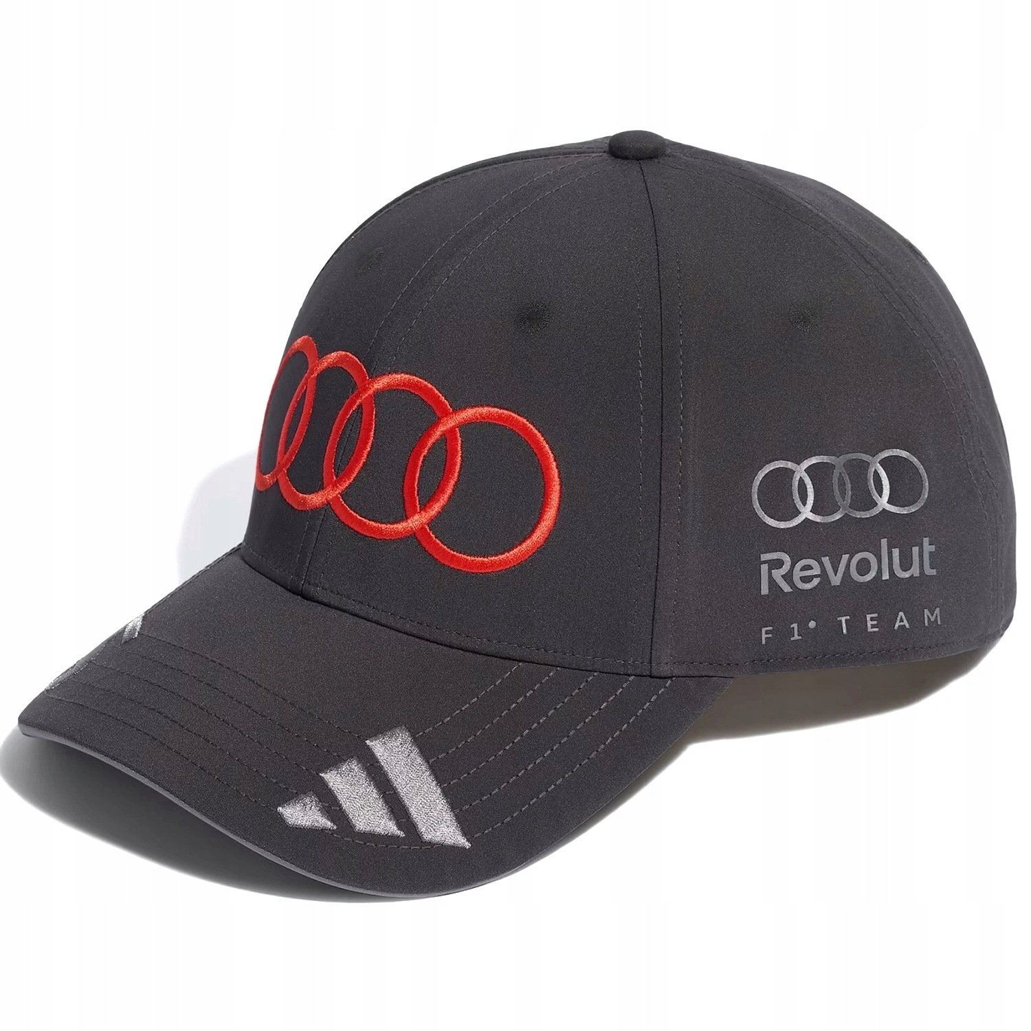 Čepice Audi F1 Team adidas 2026 Gabriel Bortoleto černá