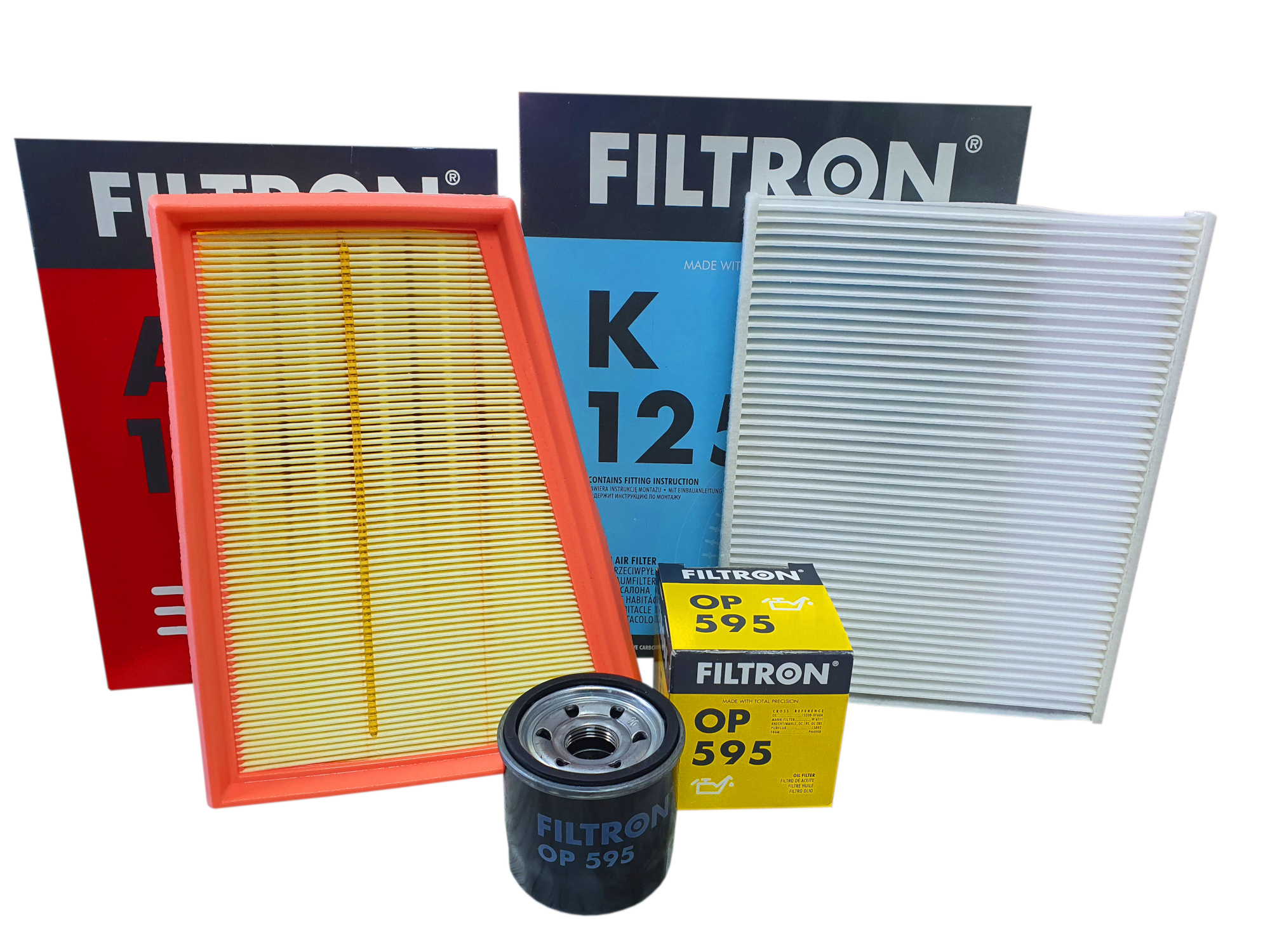 FILTRON ZESTAW FILTRÓW do NISSAN QASHQAI 1.6 2.0