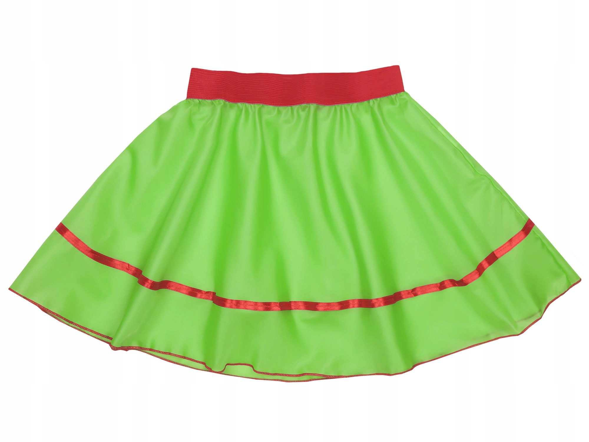 STRÓJ ELF KOSTIUM ELFKI ŚWIĄTECZNE PRZEBRANIE CZAPKA ZIELONY 116-140 3el Marka bez marki