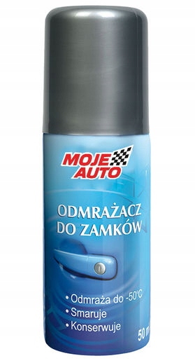 

Moje Auto Odmrażacz do zamków 50ml Smaruje 25-013