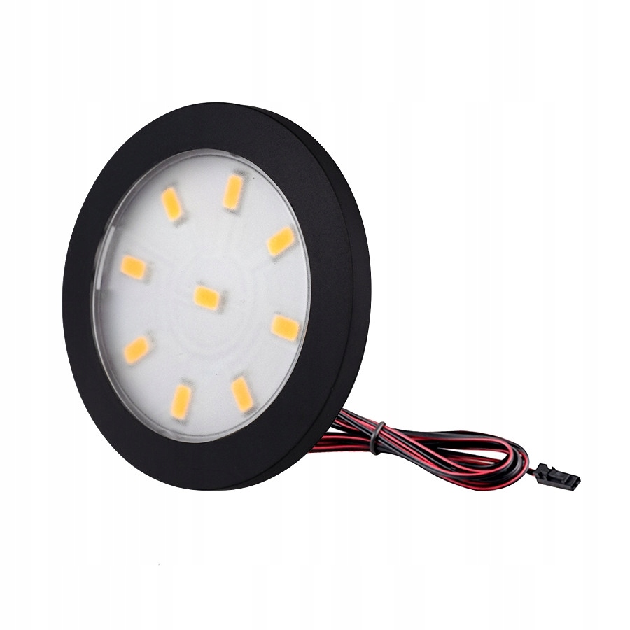 Oprawa LED ORBIT 3W 12V biały neutralny CZARNA