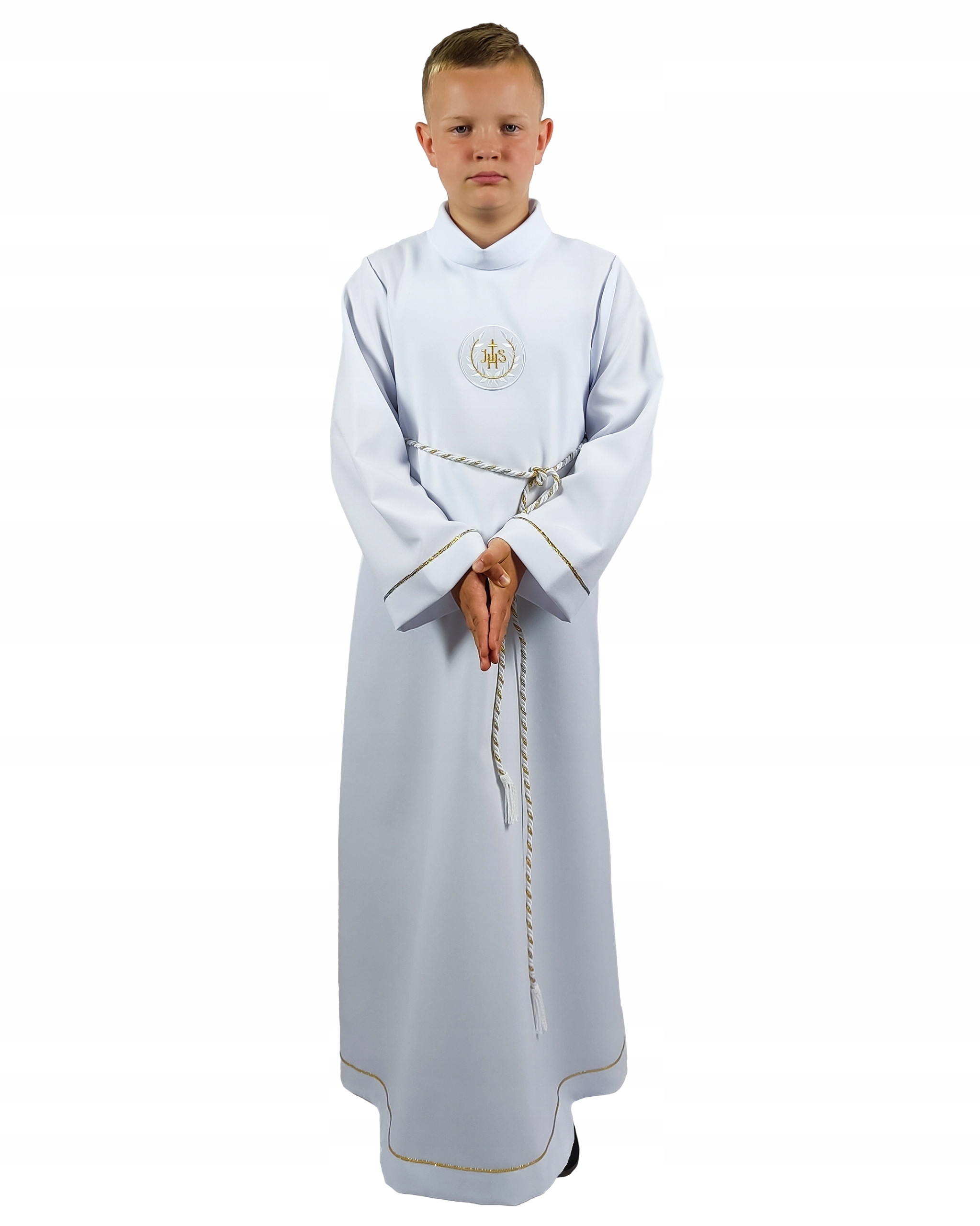 Alba komunijna - chłopiec, dziewczynka - r. 128