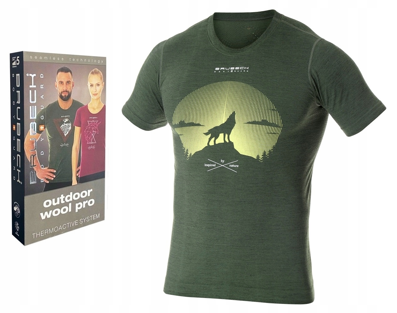 

Brubeck Outdoor Wool Pro Koszulka do turystki - L