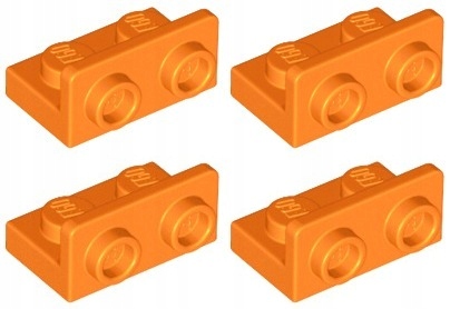 

Lego 99780 Płytka Łamana pomarańc Nowa (2g) 4 szt.