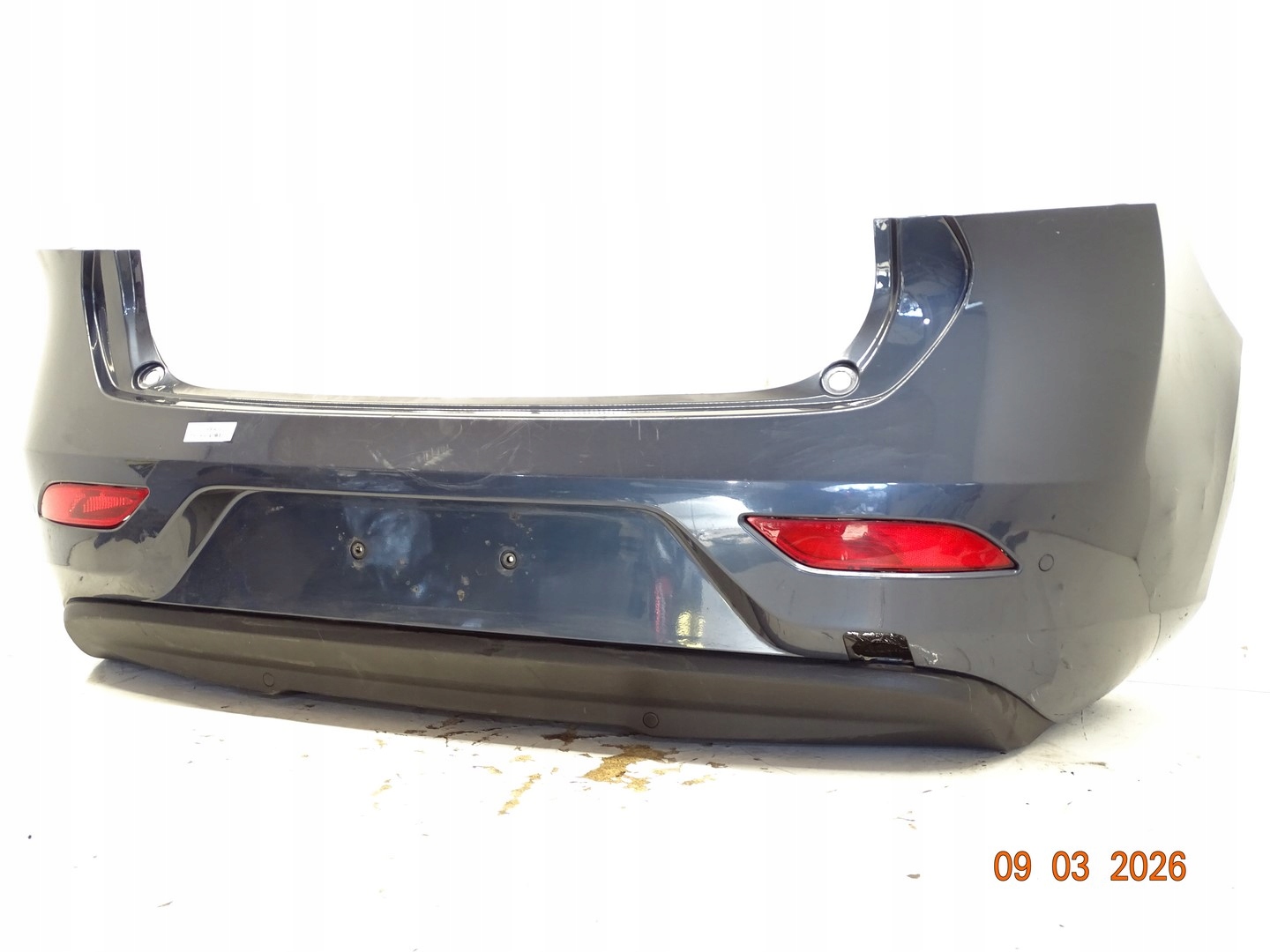 bumper rear part rear VOLVO V40 II 5D 12- DENIM BLUE