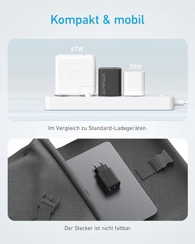 ANKER 20W USB C Ładowarka iPad Szybkie Ładowanie iPhone iPad Kabel 150cm — miniatura 5