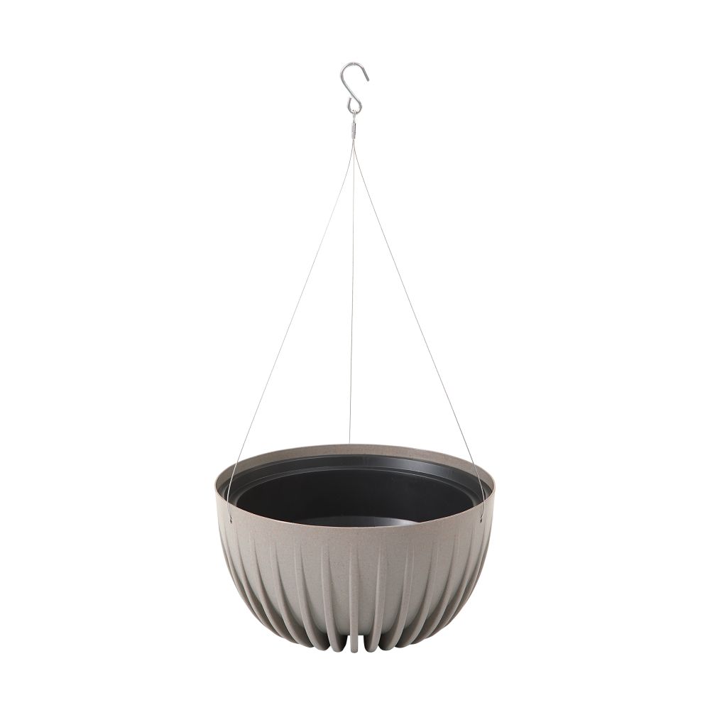 

Misa doniczka wisząca 24 cm Mira eco wood szara