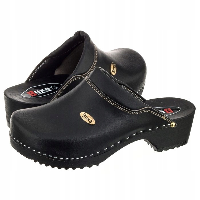 

Buty Chodaki Drewniaki Buxa Supercomfort Czarne