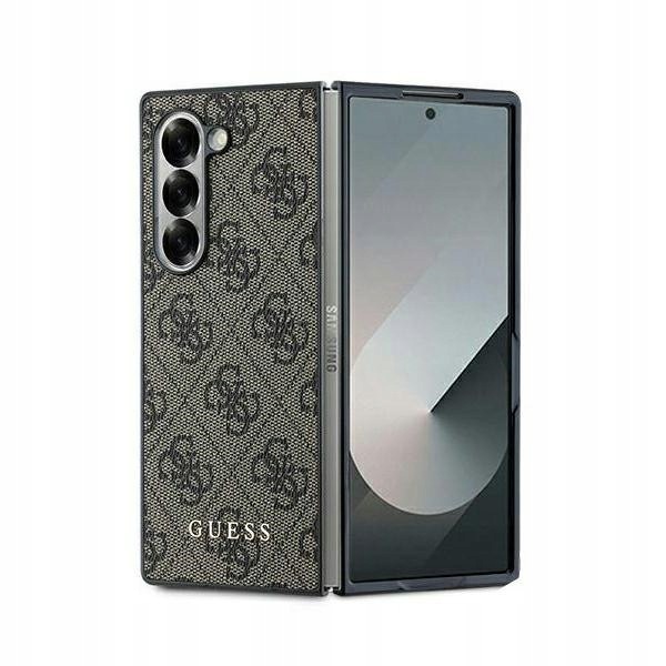 Guess GUHCZFD6GF4GBR Z Fold6 F956brązowy/brown 4G