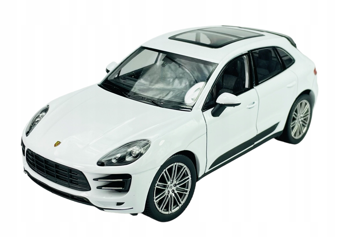 Welly Porsche Macan Turbo Bílá 1:24 Kovový Nový Model 24047