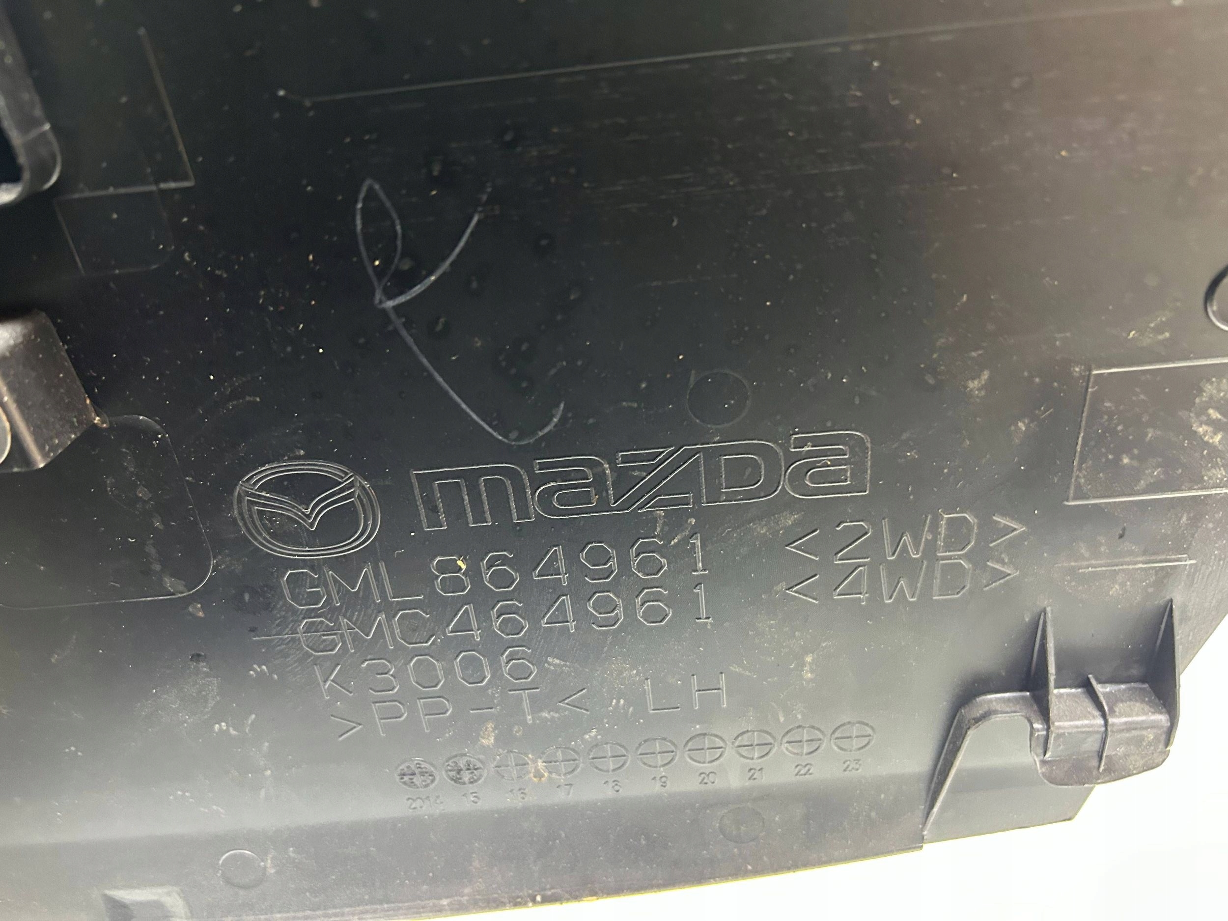 Tunel central armrest Mazda 6 GJ 2016 GML864961