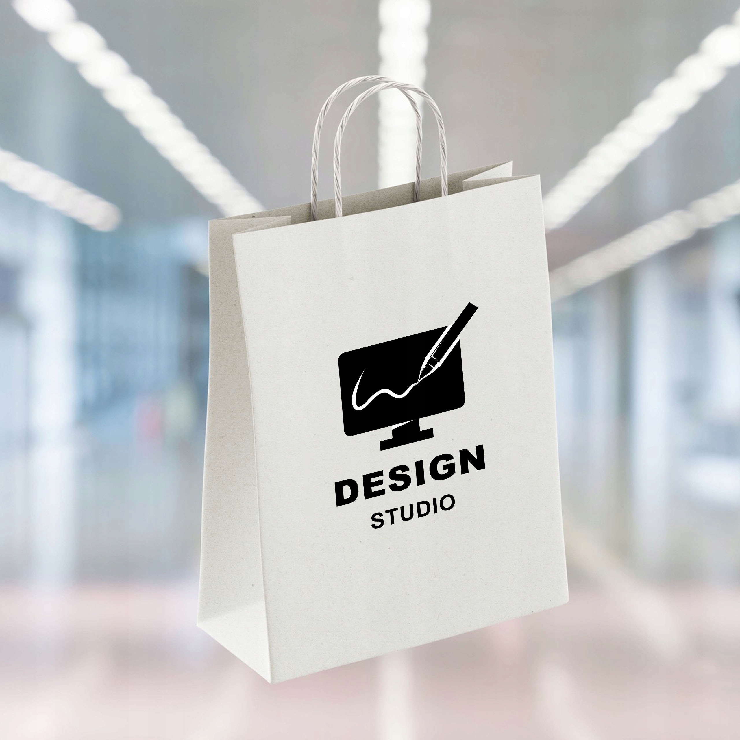 TORBA PAPIEROWA BIAŁA Z NADRUKIEM A5 225/80/180 250 SZT EKO NA PREZENT Rodzaj torby ozdobna