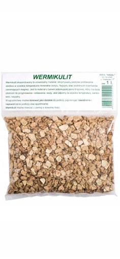 

Wermikulit Ogrodniczy 1 litr Himal frakcja gruba