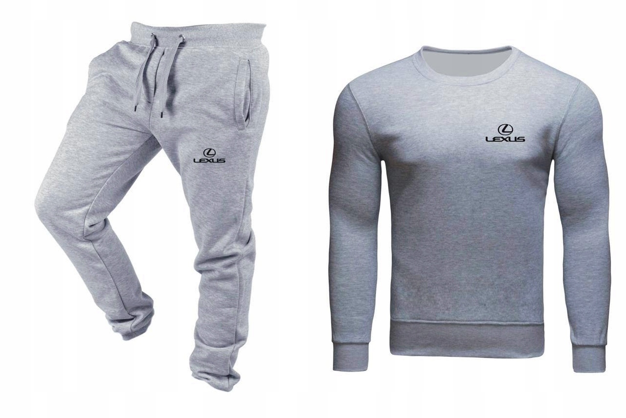 Tepláková Souprava Teplákovka Bez Kapuce Bez Kapuce Šedá XL