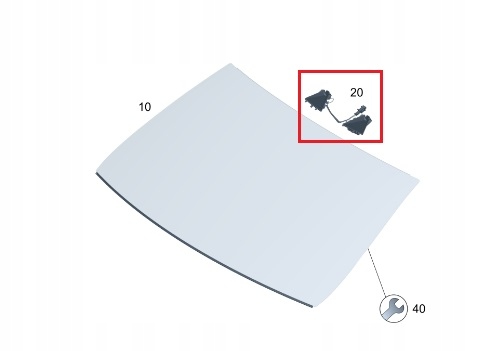 MERCEDES GLE GLS Kamera przedniej szyby zestaw Marka inna