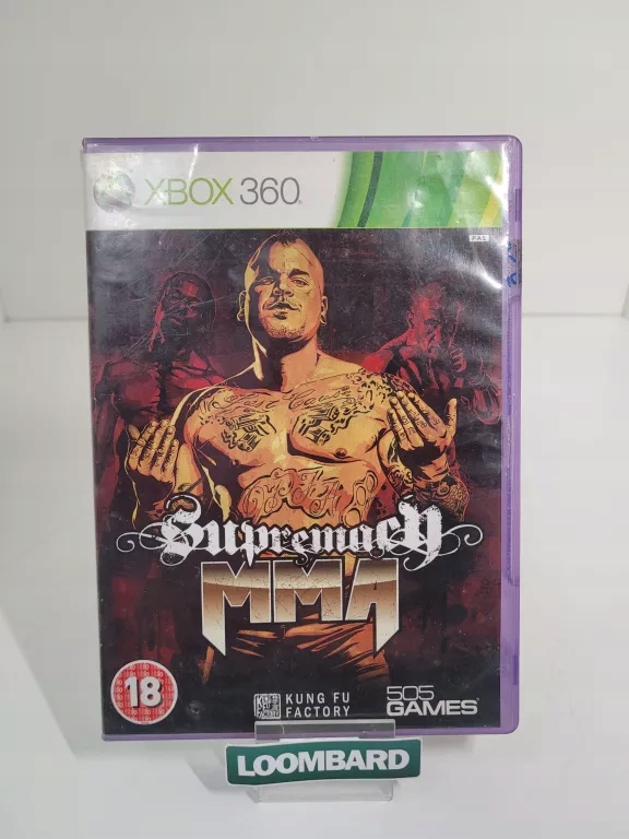 Supremacy MMA Xbox 360 pudełkowa