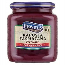 Provitus Smažené červené zelí 480 g