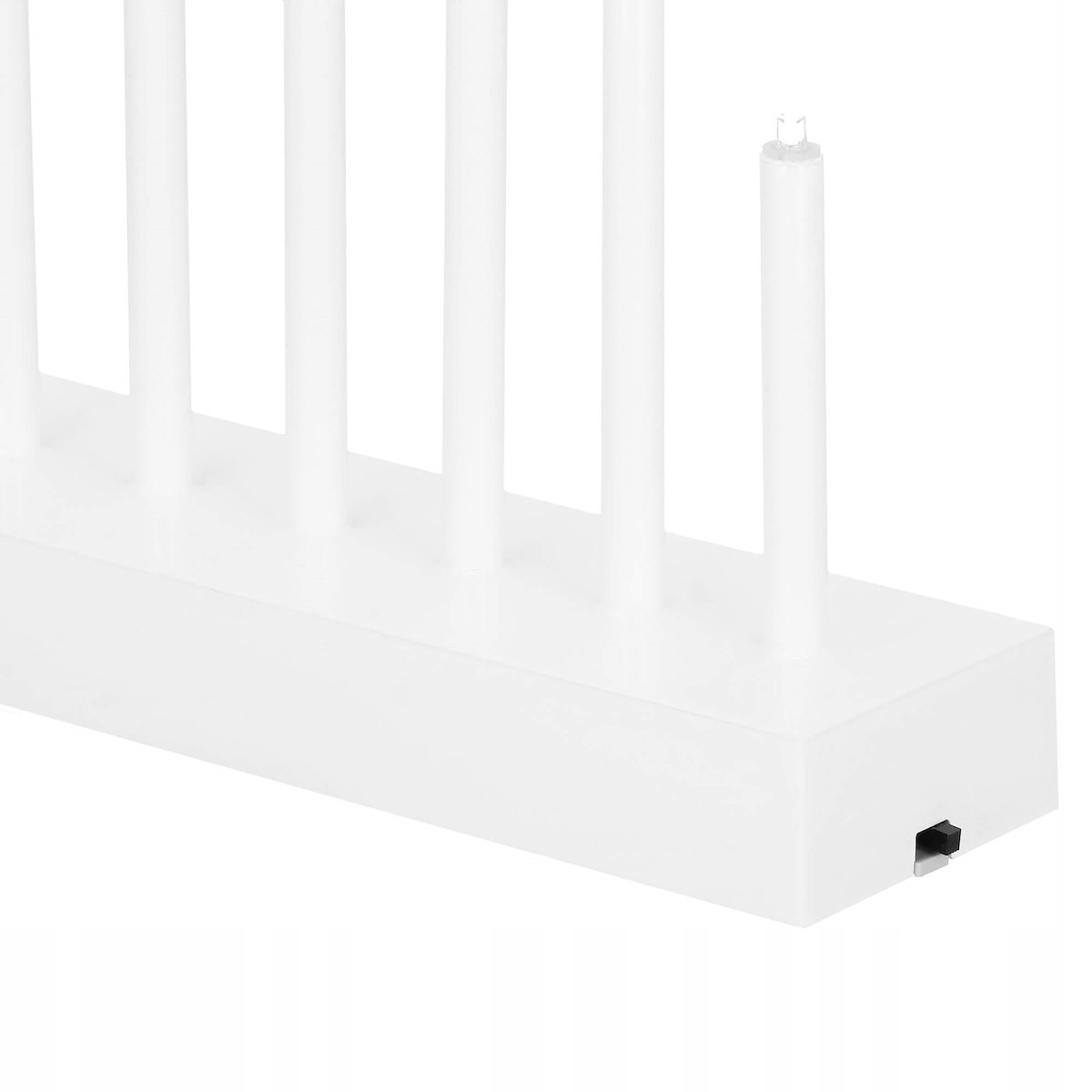 ŚWIECZNIK ADWENTOWY ŚWIECE NA OKNO LAMPKI LED 20 cm ŚWIĄTECZNA DEKORACJA Wysokość produktu 20.5 cm