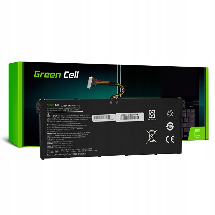 Baterie Green Cell AP18C4K AP18C8K pro notebook Acer