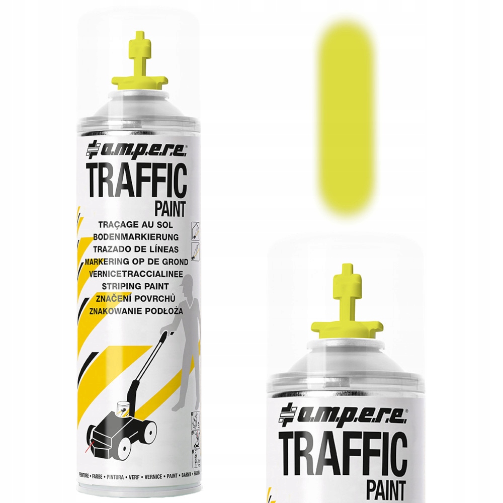 

Farba drogowa znakująca żółta Traffic 500ml 1szt