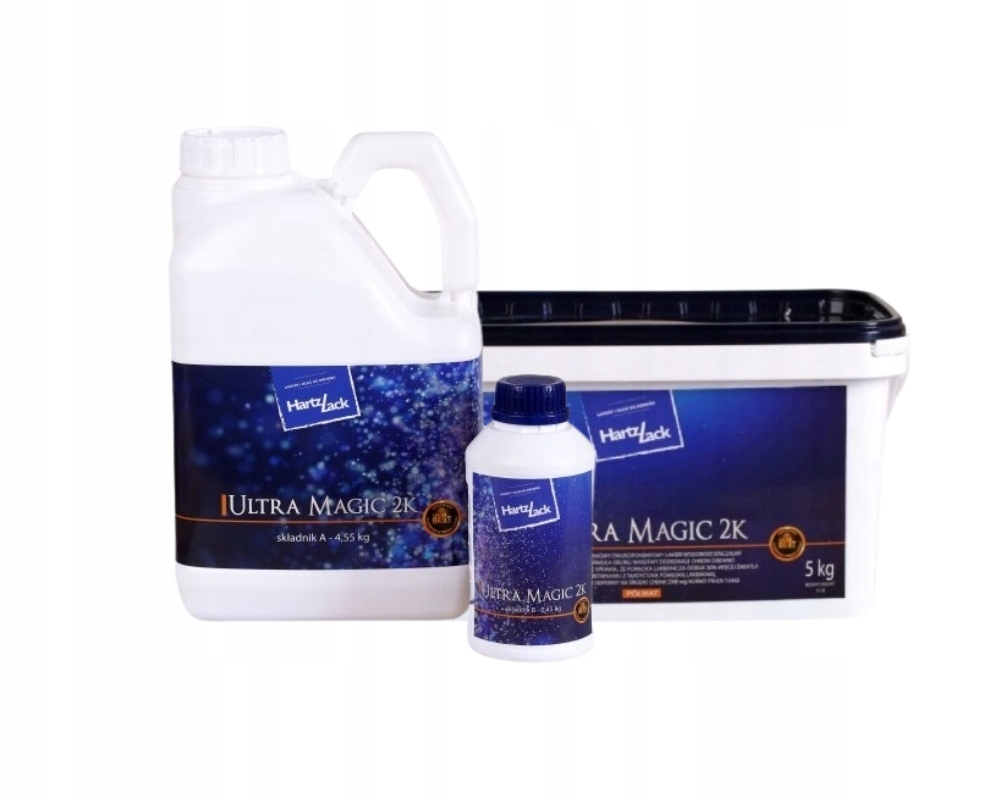 Lakier HartzLack Ultra Magic 2K 2 kg Półmat