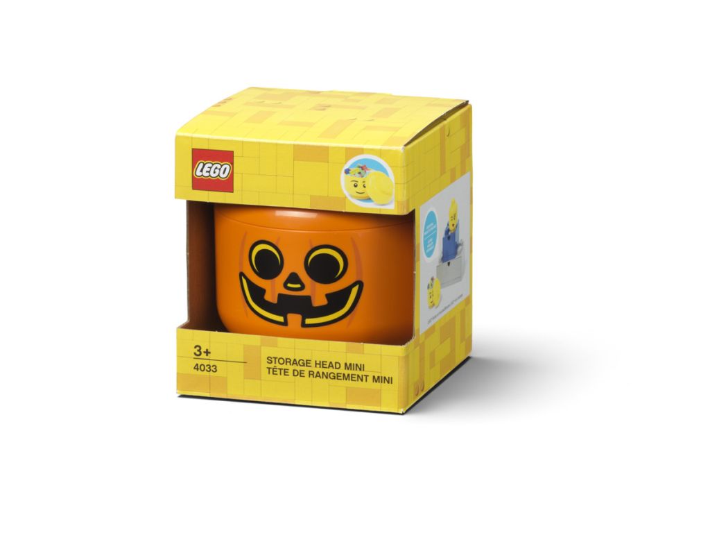 Lego Halloween 40330804 Pojemnik mini głowa Lego Dynia