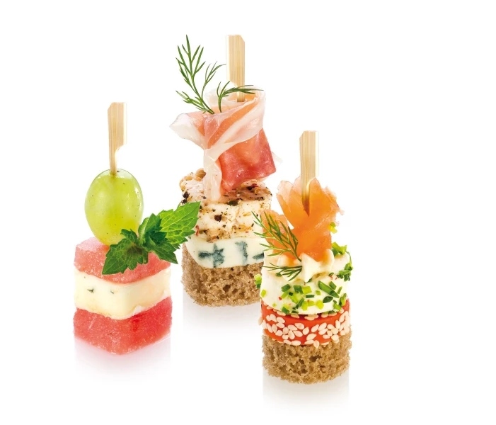 Wykałaczki do hamburgerów mini przekąsek 9cm 50szt Kod producenta 420573.00