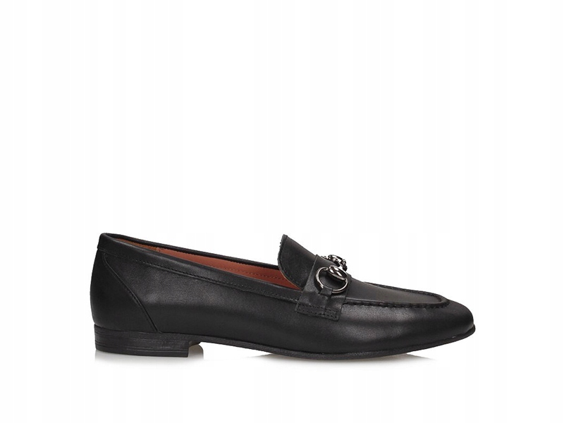 Toscanio Mokasíny s přezkou Dámské Černé Stylové Lp 698 38