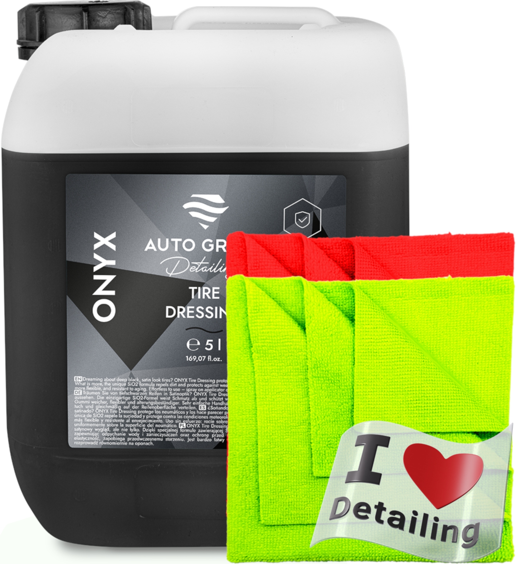 Auto Graph Onyx Tire Dressing Coat Dressing Pneumatiky Saténová ochrana 5L