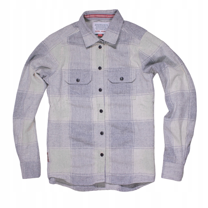 PLANTAGEN KOSZULA WEŁNA NAPY GÓRY OGRÓD OUTDOOR KRATA S