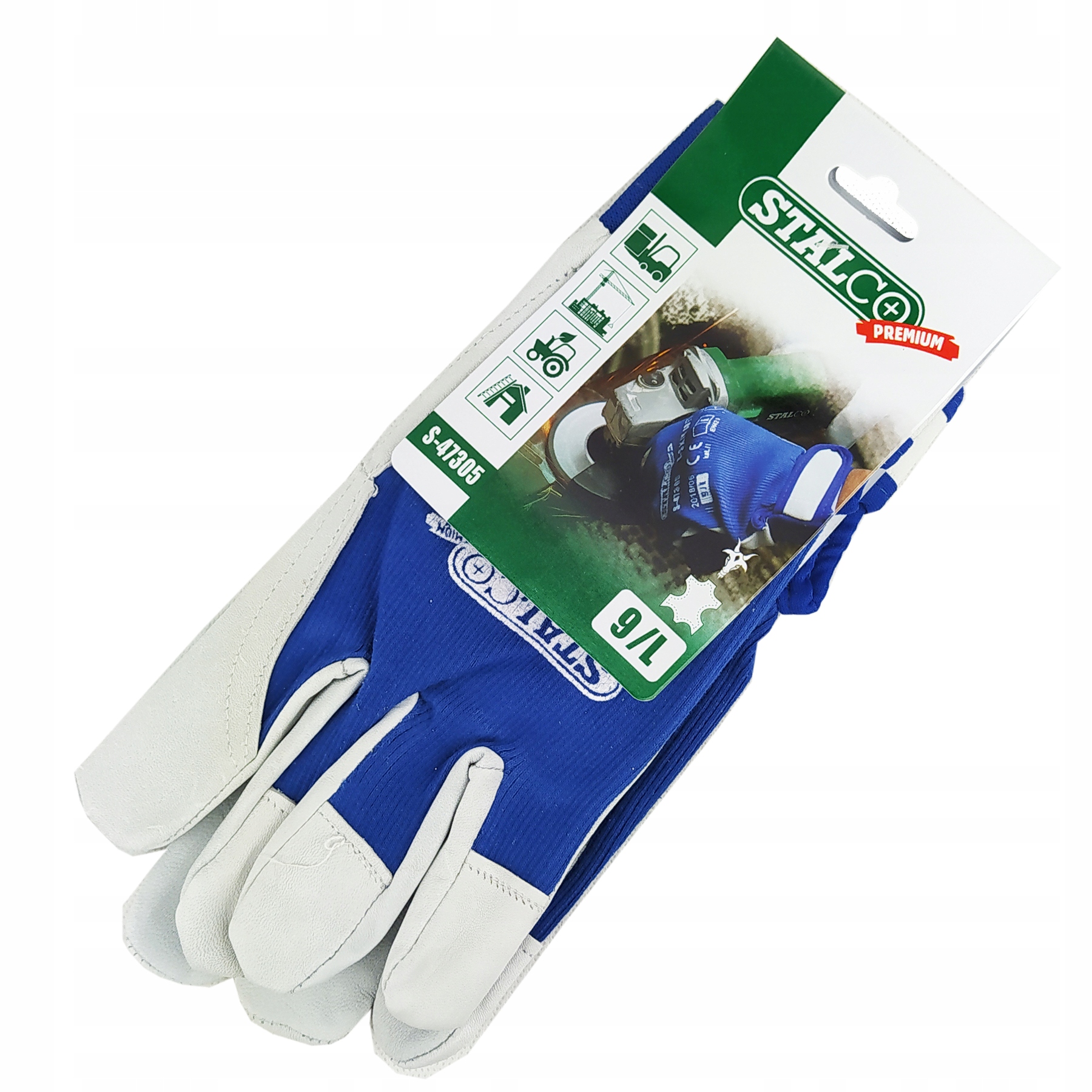 

Rękawice Miękka Kozia Skóra Stalco Premium S-47305
