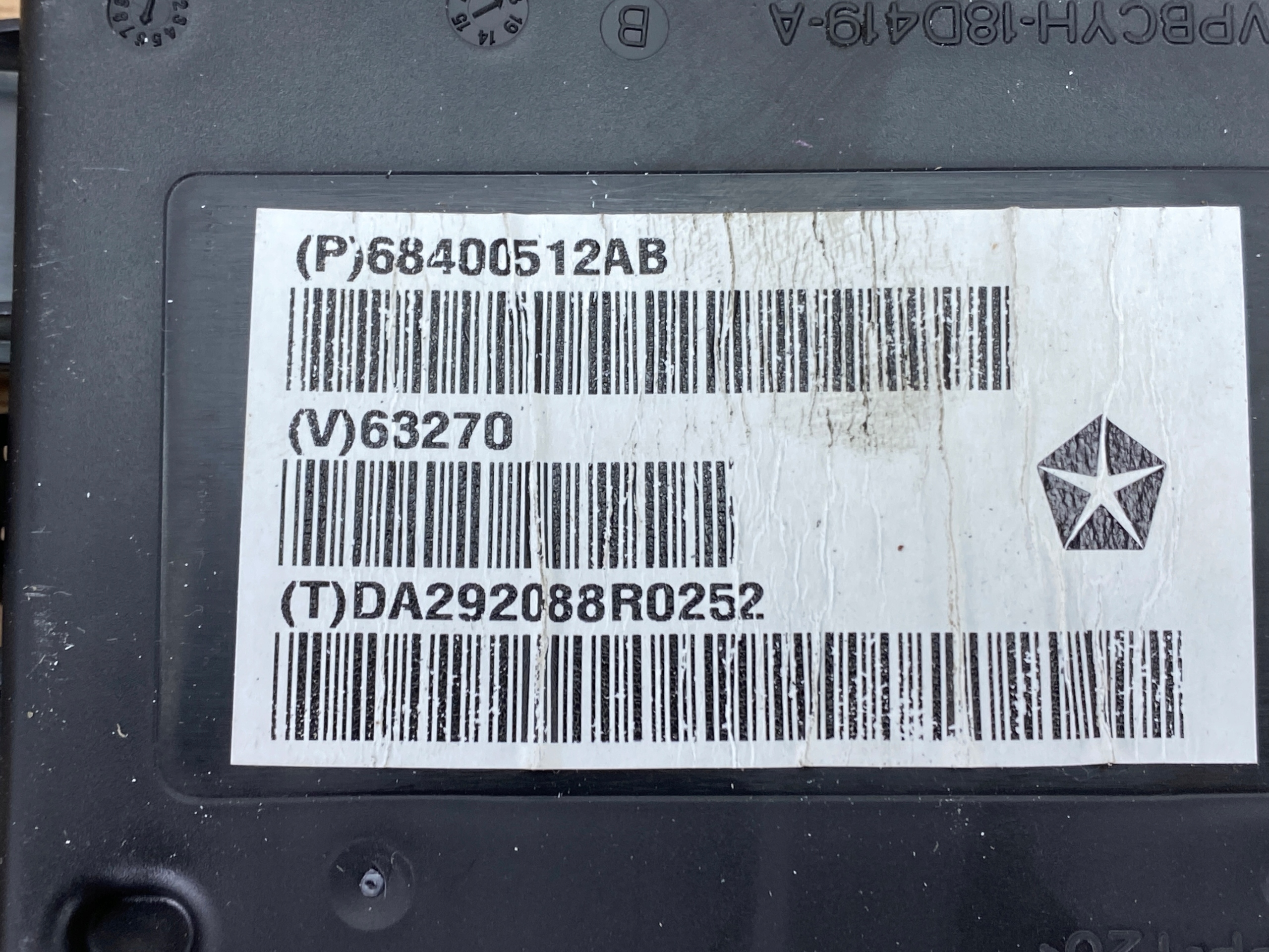 control unit module of the heating Dodge Challenger Charger 2015+ USA
