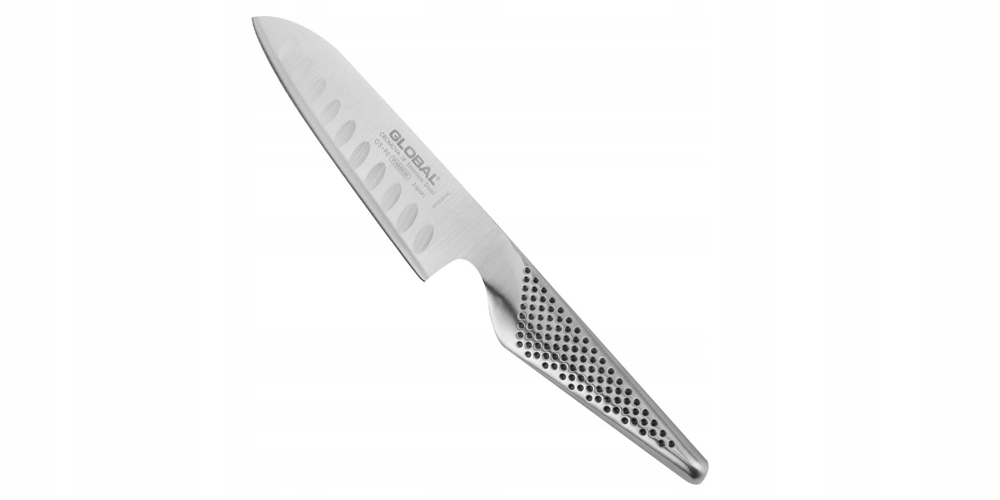 Nôž Santoku 13 cm drážkovaný Global GS-90