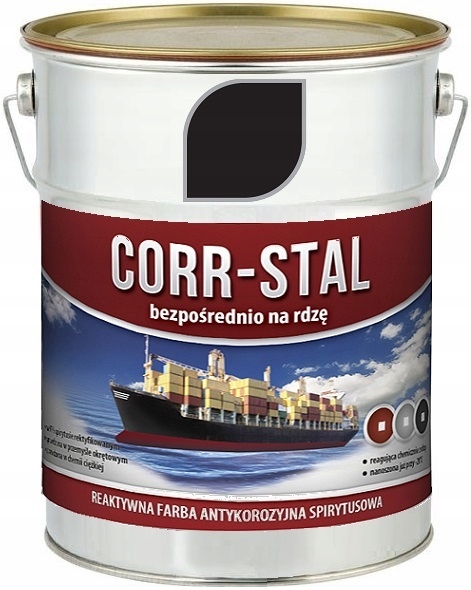 Farba Okrętowa Na Rdzę Ocynk Aluminium Stal Blache