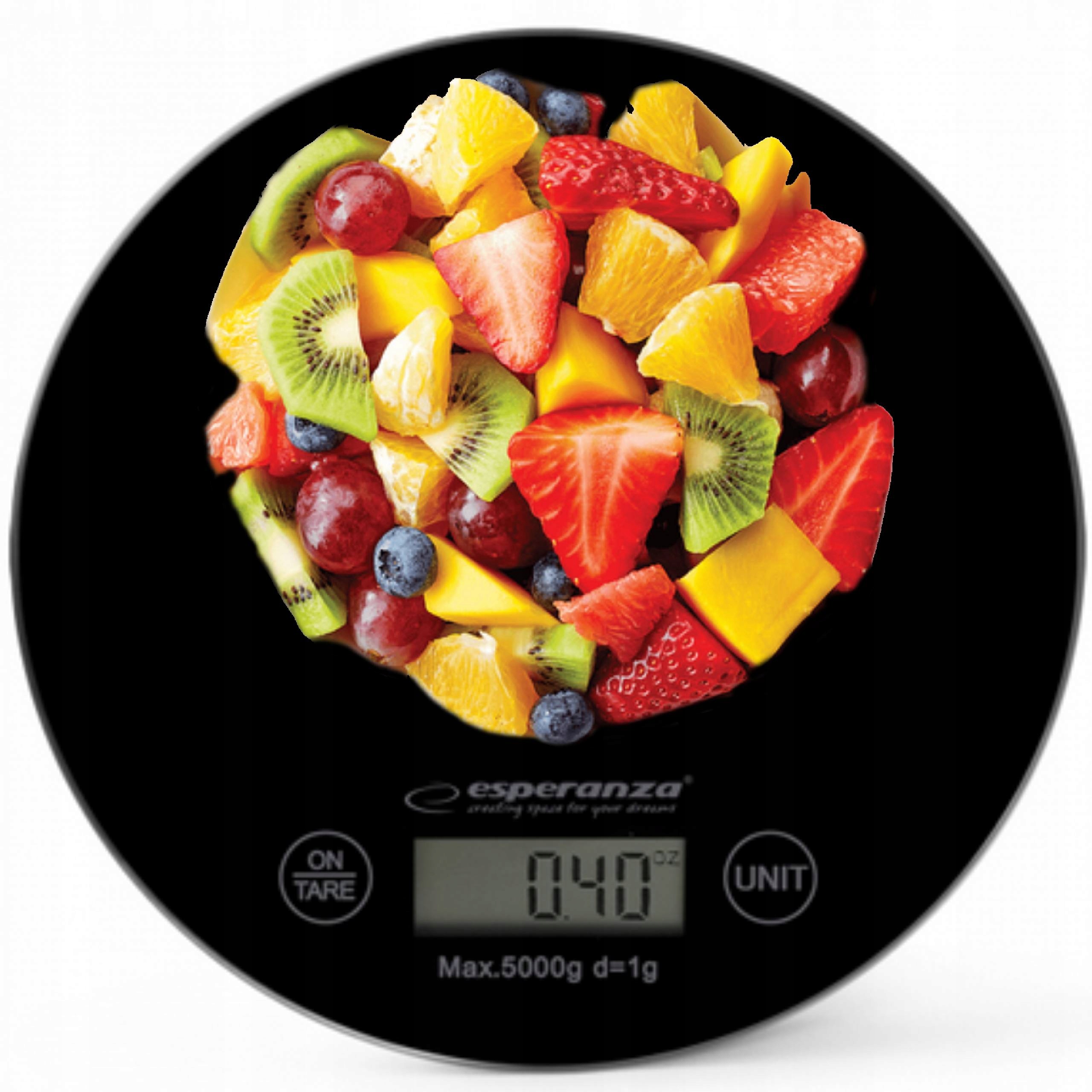 

Elektroniczna Waga Kuchenna Szklana LCD Do 5KG /1G