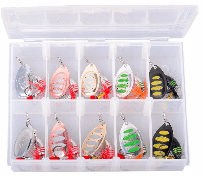 Savage Gear Sada obracečů Rotex Kit 10 Ks, velikost 3