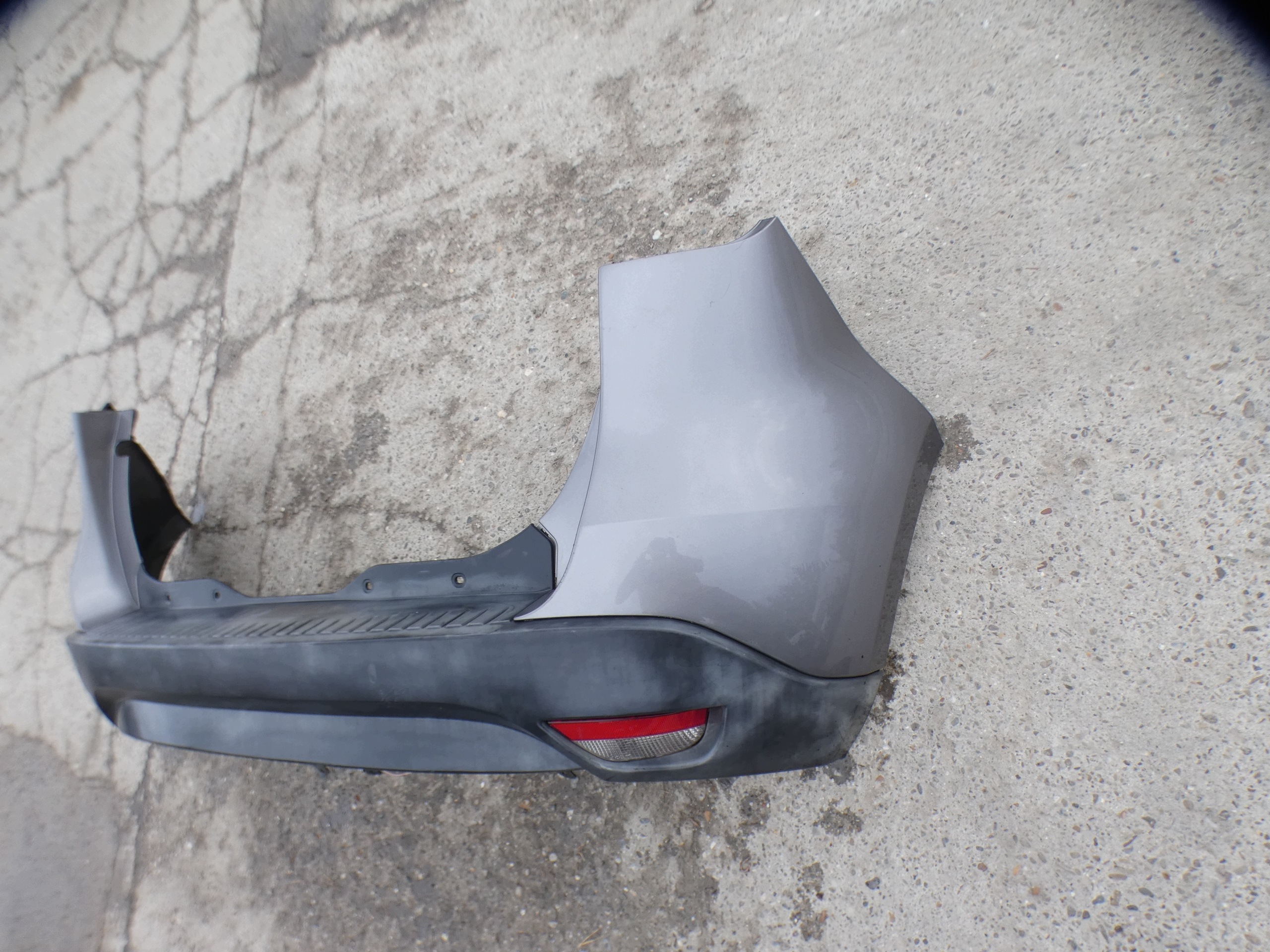 RENAULT SCENIC III 2009R- bumper rear part rear grey