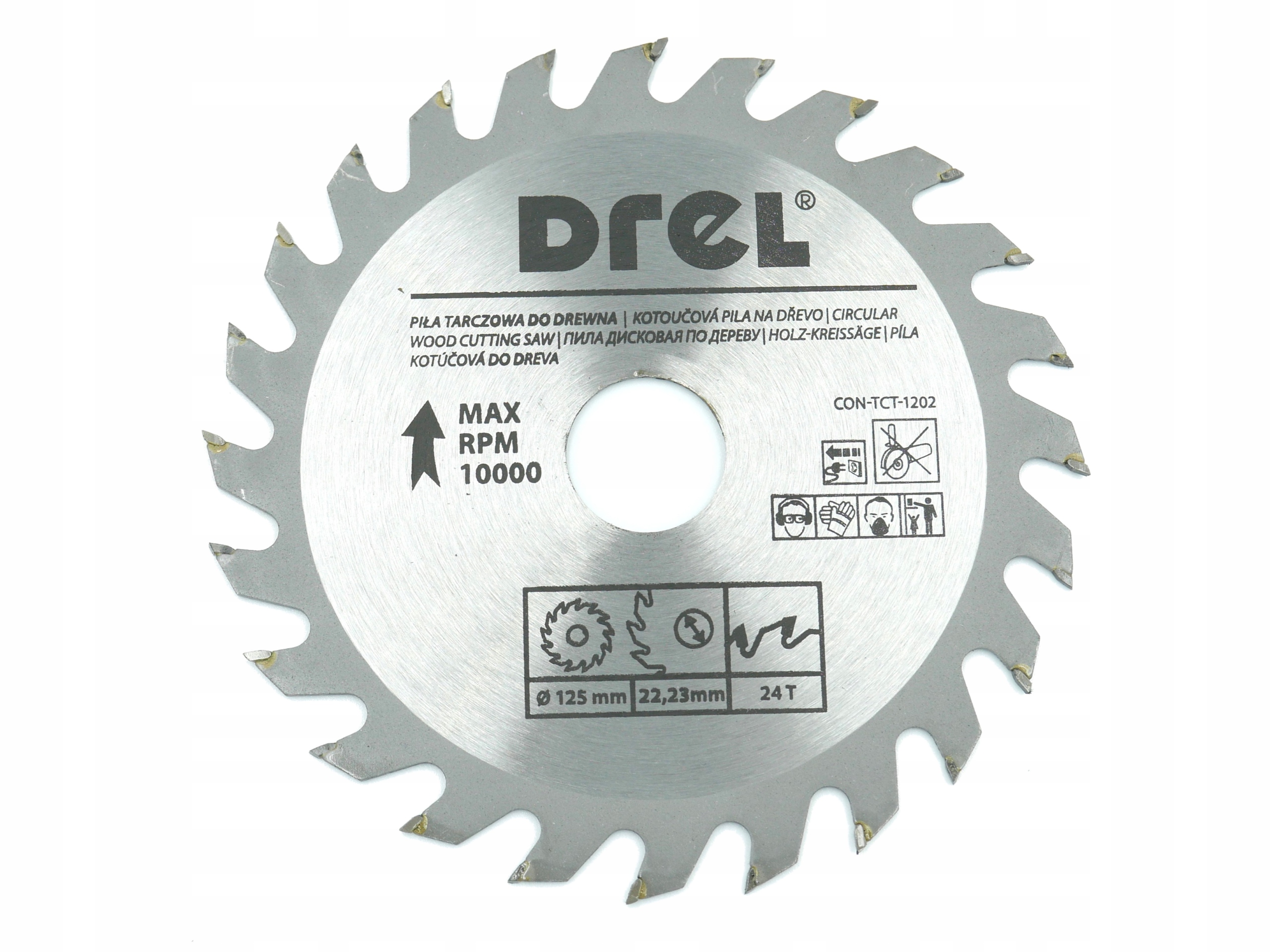 

Piła Tarczowa Widiowa Tarcza Drewna 125x22,23x 24T