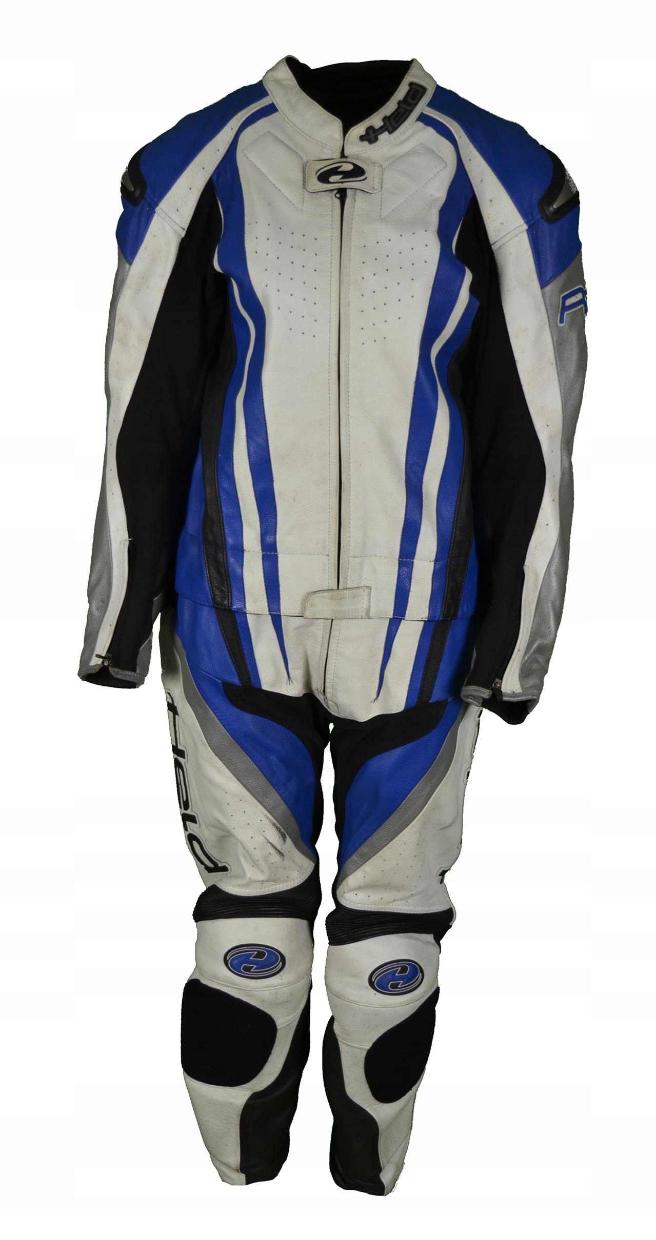 HELD MĘSKI KOMBINEZON MOTOCYKLOWY SKÓRZANY SKÓRA PROTEKTORY 56 M