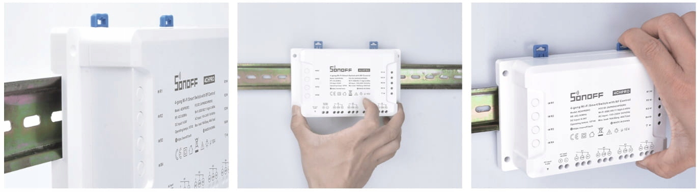 Sonoff 4CH R3 4 kanałowy przełącznik WiFi eWeLink Seria 4CHR3